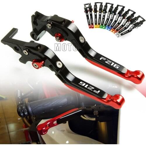 For Yamaha FZ16 2008-2018 2009 2010 2011 2012 2013 FZ-16 FZ 16 CNC Motorcycle Adjustable Folding Extendable Brake Clutch Levers