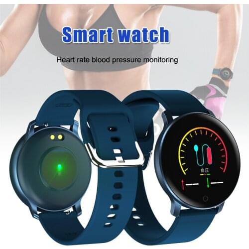 Smart Bracelet Watch Heart Rate Blood Pressure Monitor Bluetooth Synchronize PUO88
