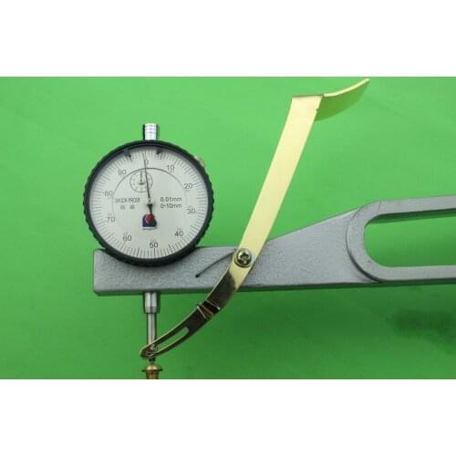 High quality violin/guitar thickness measure tools dial indicator 0-10mm, violin/guitar making tools