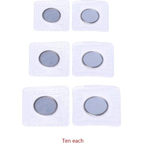 10 Sets Invisible Hidden Sew Magnetic Snap Magnet Fastener For Handbag Clothing