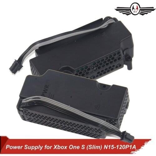 100% Tested Power Supply AC Adapter for Xbox One S (Slim) N15-120P1A Black High Quality Accessories Parts Adapter