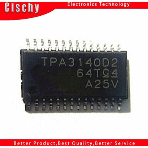 2pcs/lot TPA3140D2PWPR TPA3140D2 TPA3140 HTSSOP-28 In Stock