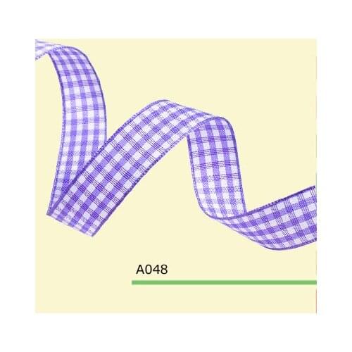 3/16" Inch 5mm Gingham Ribbon For Hair Bow