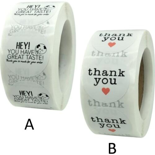 500pcs Thank You Lables Sticker You Have Great Taste Stickers For Gift Package Cake Box Envelope Seal Labels Stickers