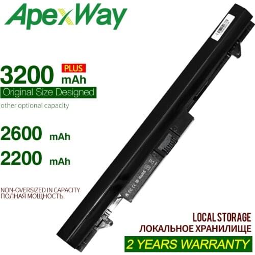 ApexWay 2200mAh 14.8V laptop battery For HP ProBook 430 G1 G2 RA04 H6L28ET HSTNN-IB4L H6L28AA