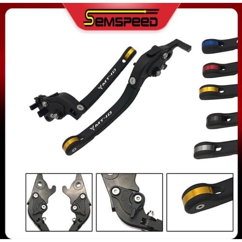 For Yamaha MT-10 MT10 FZ-10 FZ10 2016 2017 2018 2019 2020 Motorcycle Brakes Accessories CNC Foldable Brake Clutch Levers