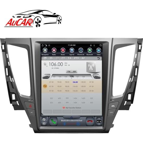 Tesla 12.1'' Android 9.1din car radio gps DVD for Mitsubishi Pajero Sport 2016 2017 2018 autoradio car multimedia player Stereo