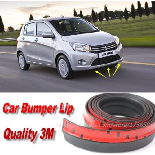 Car Bumper Lips For Suzuki Celerio Splash Ritz Aerio Liana Front Lip Deflector Lips / Body Kit / Body Chassis Side Protection