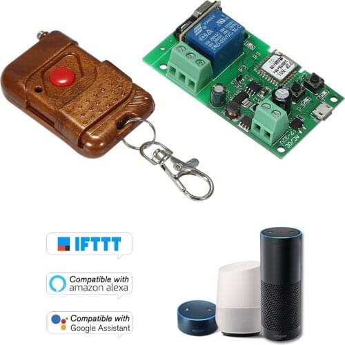 EWeLink USB DC5V 12V 24V 32V RF 433Mhz Wifi Switch Wireless Relay Smart Home Automation Modules Control Inching/Self-Locking