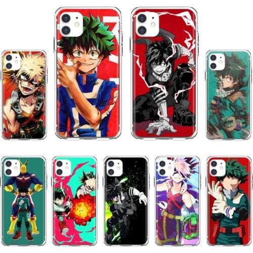 Boku-no-Hero-Academia Silicone Shell Cover For Samsung Galaxy A12 A31 A41 A51 A71 A20e A21s M30 A10 A30 A40 A50 A60 A70