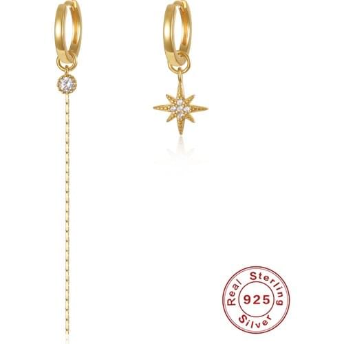 Dorin Silver Dangle Earrings