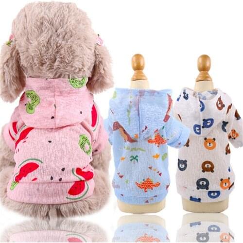 Dog raincoat waterproof sun protection clothing summer new thin four feet raincoat Teddy Pet Dog Clothes for small dogs sppplies