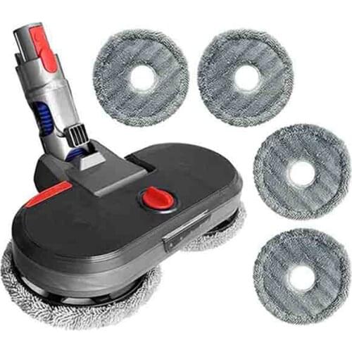 Electric Mop Vacuum Brush and Cleaning Mop Cloth for Dyson V7 V8 V10 V11 Replaceable Parts