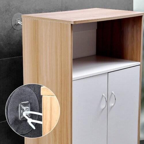 Punch-free Wardrobe Fixator, Childrens Cabinet, Fall-proof And Fall-proof Rack, Fall-proof Fixator, Wall Tie Line, Non-marking