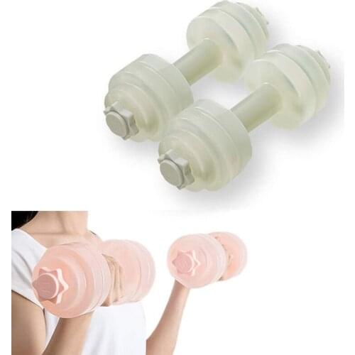 Travel Weights Water Filled Dumbbells for Man & Women Adjustable Dumbbells 0.2~2.2 Lbs Exercise Fitness Weightlifting Training