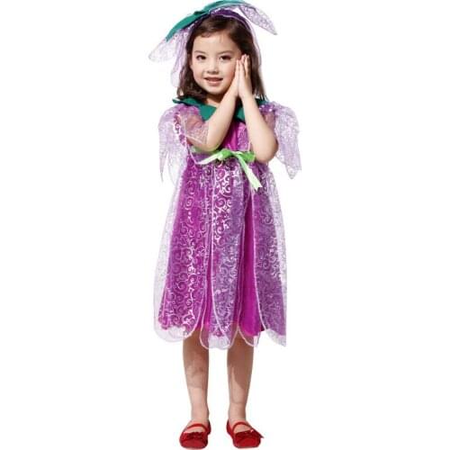 Girls Halloween Fairy Costumes Christmas Cute Cosplay Party Dress