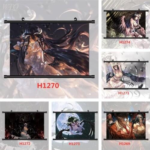Overlord Albedo Anime Manga HD Print Wall Poster Anime Posters Wall Poster Canvas Painting Wall Decor Wall Art Picture Home Deco