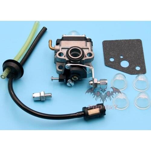 Primer Bulbs + Carburetor For Walbro WYL-229 WYL-229-1 753-05251 753-1225 Troy-bilt MTD Shindaiwa String Trimmer Carb PRO BAT
