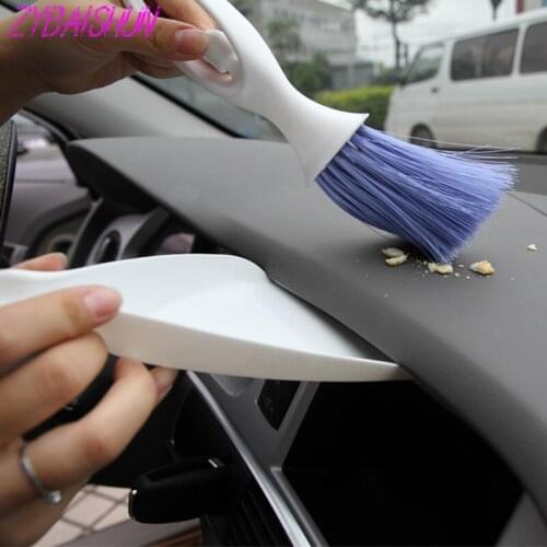 Car Slot dashboard ventilation cleaning brush and air outlet armrest brush for Ford Focus Fusion Escort Kuga Ecosport Fiest