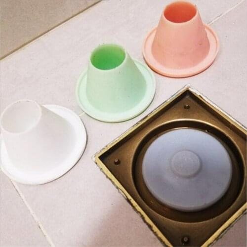 1pc Silicone Deodorant And Insect Proof Floor Drain Sealing Plug Kitchen Sink Drain Pipe Sealing Cover