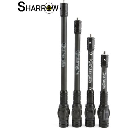 1pc 6/8/10/12" Archery Bow Stabilizer Carbon Damping Balance Bar Shock Absorption for Compound Bow Shooting Hunting Accessories