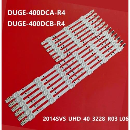 LED Backlight strip 9 LAMP For UA40HU5920 DUGE-400DCA-R4 400DCB-R4 R3 BN96-32174A 32175A 2014SVS_UHD_40_3228_R03 L06 UA40HU6000
