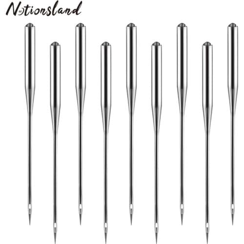 10pcs Industrial Sewing Machine Needles Round Shank Universal Machine Needle DBX1 70/10 110/18 130/21 140/22