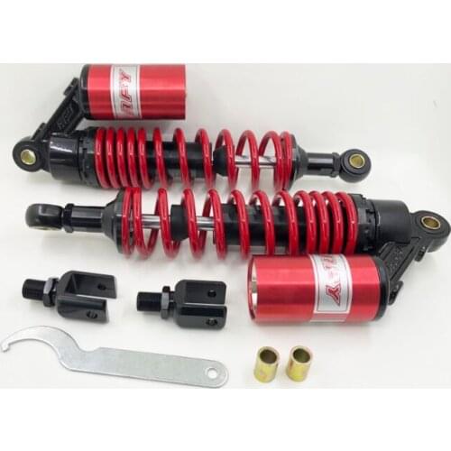 Universal 12.5 "320mm Motorcycle Air Shock Absorber Rear Suspension For Yamaha Motor Scooter ATV U-Shaped Swivel 335mm