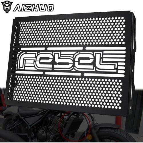 Motorcycle Radiator Grille Grill Guard Protector Cover FOR HONDA REBEL CMX500 CMX300 CMX CM Reble 300 500 2017-2019 2020 2021