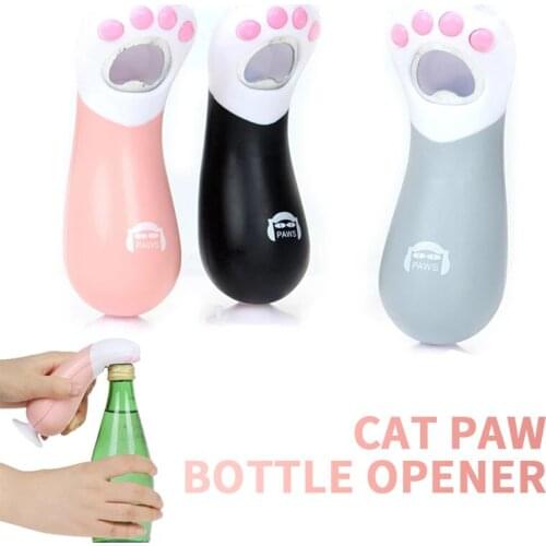 1pc Cute Cat Paw Bottle Beer Opener Creative Opener Tools Bar Drinking Accessories Home Kitchen Party Bottle Beer Opener