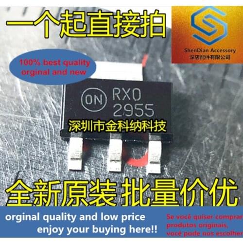 10pcs only orginal new NTF2955T1G printed silk 2955 SOT223 P-channel MOS field effect transistor triode