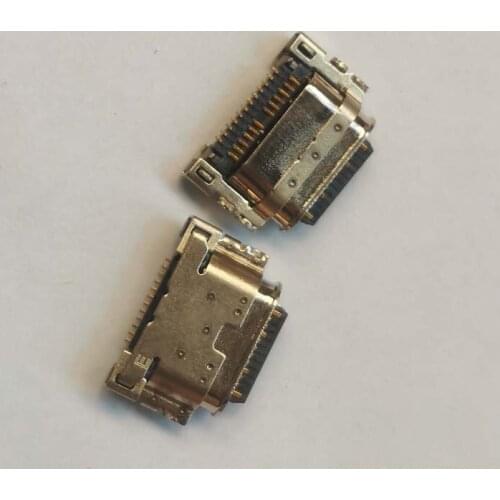 2Pcs USB Jack Charging Socket Dock Plug Charger Port Connector For LG G8 ThinQ G8ThinQ G820 Q7 Plus Q7Plus Q610 CV5A Q70 Type C