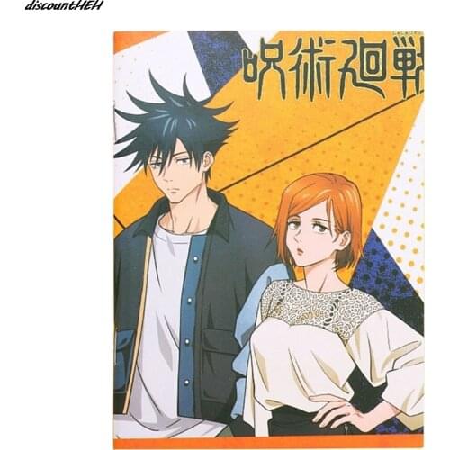 Anime Jujutsu Kaisen Pattern Notebook Office School Student Stationery For Gift