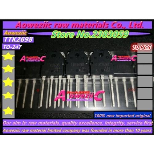 Aoweziic 100% new imported original K2698 TTK2698 TO-247 Field effect tube MOSFET 15A 500V