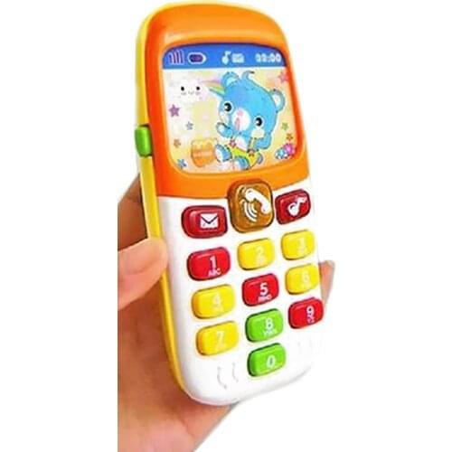 Electronic Toy Phone Kid Mobile Phone Cellphone Telephone Educational Learning Toys Music Baby Infant Phone Best Gift For Kid
