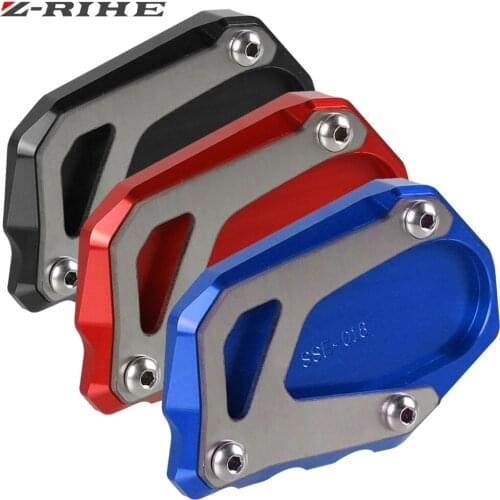 For SUZUKI V-STROM VSTROM 1000 1050/XT 2014-2019 2015 2016 2017 18 Motorcycle Kickstand Extension Plate Side Stand Enlarger Pad