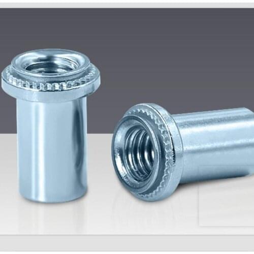BS-M3-1/2 BS-M4-1/2 BS-M5-1/2 BS-M6-1/2 BS-M8-1/2 Self-clinching Blind Nut, stainless steel, in stock