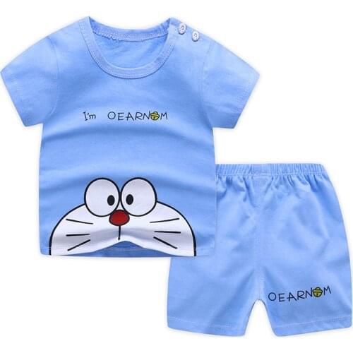 0-4y Brand New Toddler Kid Baby Boys' Girls Summer Clothes T-Shirt Tops+Short Pants Casual Outfit Set Children Clothing