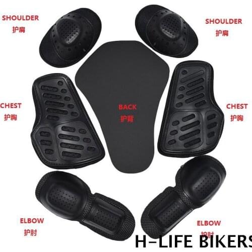 Jacket flanchard motorcycle clothing automobile race built-in flanchard ce flanchard shoulder pad/protect gear