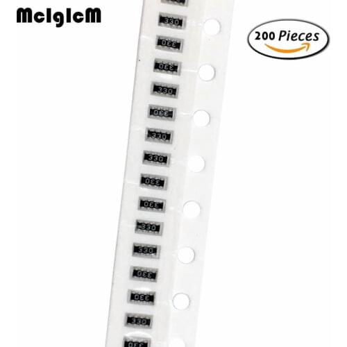 MCIGICM 200pcs SMD exclusion 0603 8P4R 2*4P Network Resistor array 0 ohm ~ 910 ohm , 1K ohm ~ 910K ohm