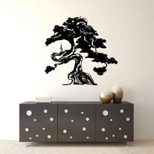Wall Decals Old Tree Vinyl Art Modern Home Decoration for Living Room Bedroom Interior Design Decor Wall Sticker Murals A931