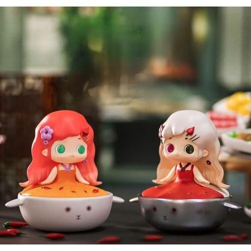 Original Jin Xiao Guo Chinese Food Series Blind Box Toy Doll A Random Cute Anime Character Gift Free Shipping