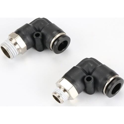 1PCS Pneumatic Quick Connector PL 4MM-12mm Hose Tube Air Fitting 1/4" 1/8" 3/8" 1/2"BSPT Male Thread Pipe Coupler