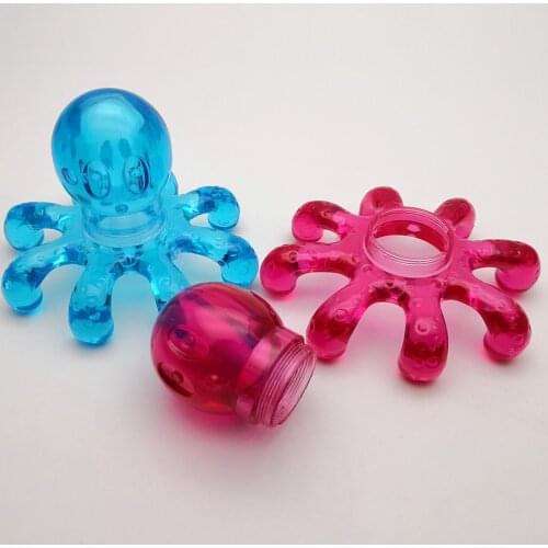 Colorful random Portable Crystal Massage Handheld Octopus Massager For Relieving Neck Abdomen Back Muscle Pain