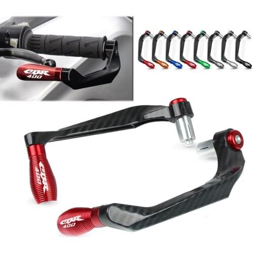 For Honda CBR400 CBR 400 NC23 1986-1994 1987 1988 Motorcycle 7/8" 22mm Handlebar Grips Guard Brake Clutch Levers Guard Protector