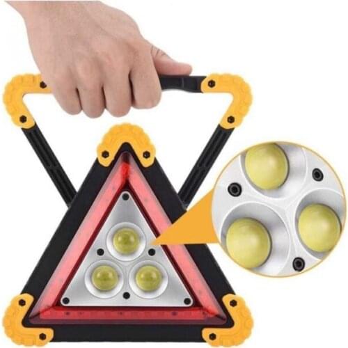 Led rechargeable Reflector Camping Car Emergency Lamp 30 W Led 4400 Lithium rechargeable Battery