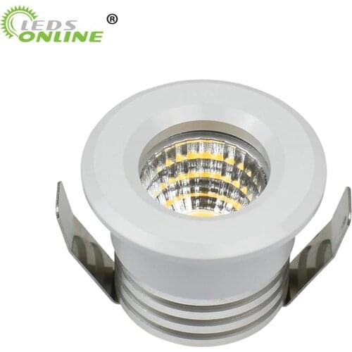 Mini Spot LED COB 3W spotlights Dimmable for showcase cabinet loft indoor jewelry mini led light Aluminum