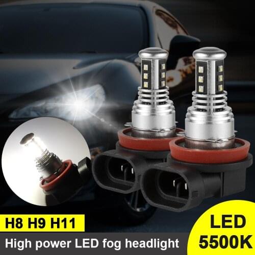 V15-H8/H9/H11-12SMD-LG2016 V15 LG Ultra Bright LED Fog Lamp Reversing Light Car Replacement Lamp Accessories