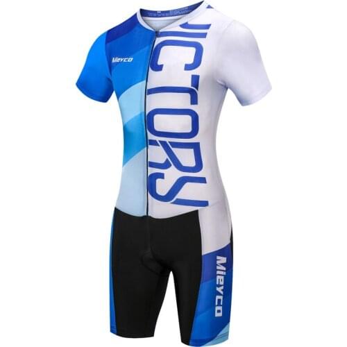 Mieyco skinsuit bicycle jumpsuit Triathlon suit Roupa ciclismo Pro mtb Clothes summer Running cycling clothing pro team uniform