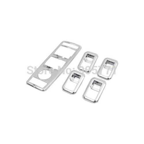 High Quality Chrome Side Window Panel Master Switch Decorate Trim Styling for Mercedes Benz W204 C Class 08 12